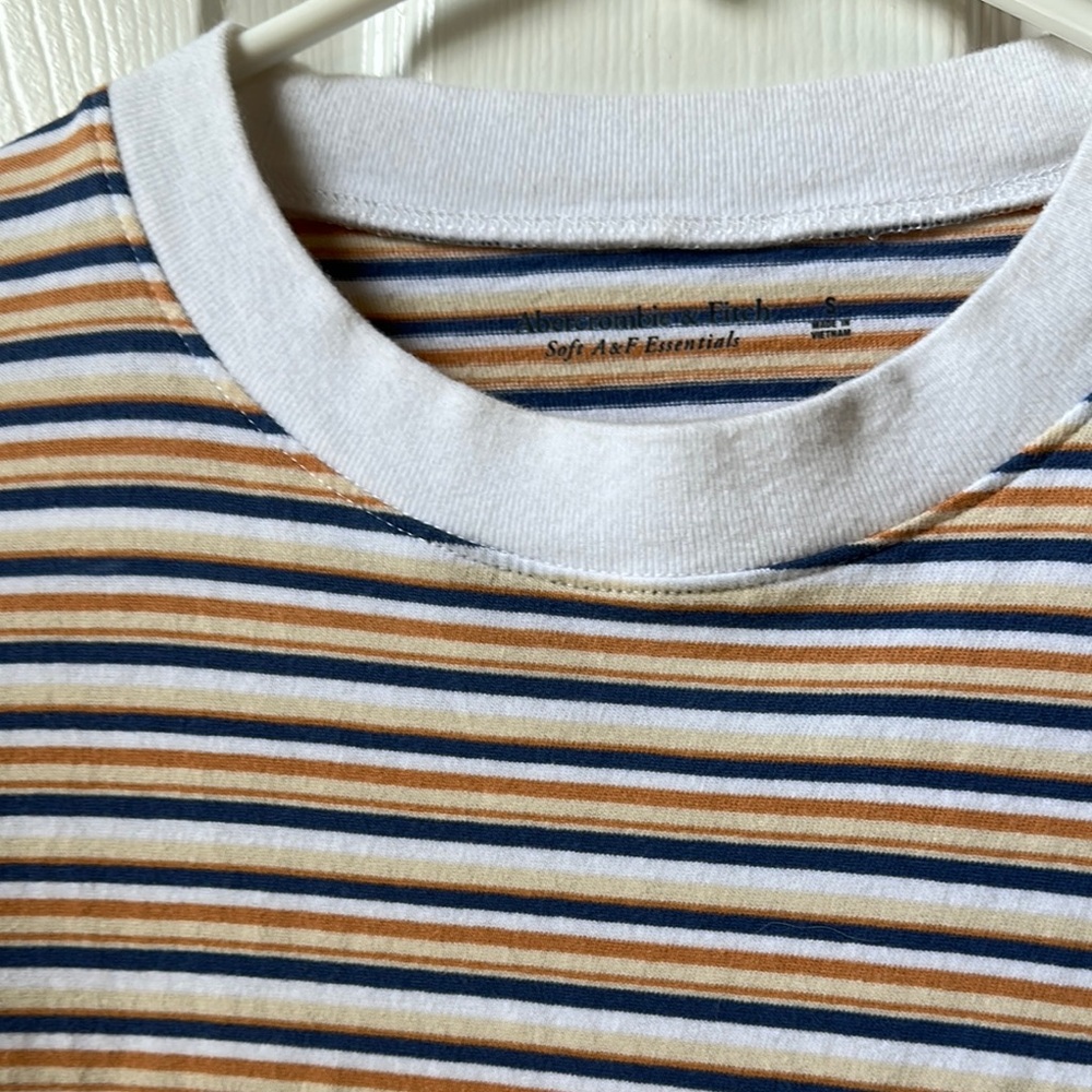 Striped Crew Neck T-Shirt